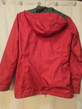 Columbia Waterproof Omni-tech Breathable Lightweight Rain Jacket Coat Hooded